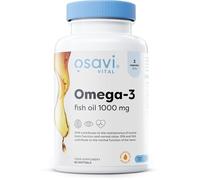 Osavi Omega-3 Fish Oil Molecularly Distilled, 1000mg (Lemon) - 60 softgels