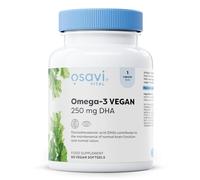 Osavi Omega-3 Vegan, 250mg DHA - 60 vegan softgels