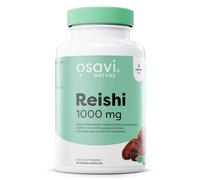 Osavi Reishi 1000 mg, Extrait de Ganoderma Lucidum Standardisé à 40% Polysaccharides et 25% Bêta-glucanes, Soutien de l'Immunité et Vitalité, Formule Clean Label, 60 Gélules Végétales