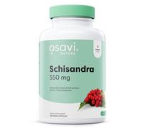 Osavi Schisandra 550 mg, Extrait de Schisandra Chinensis Standardisé à 10% Schisandrines, Riche en Polyphénols, Soutien Vitalité et Bien-être, Formule Clean Label, 120 Gélules Végétales