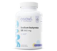 Osavi Sodium Butyrate SR 960 mg - 120 capsules | Butyrate de sodium microcapsulé | Haute teneur en acide butyrique | Sans goût ni odeur | Végétalien, sans gluten, sans soja, sans OGM