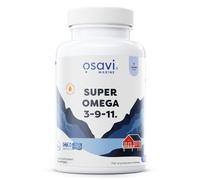Osavi Super Oméga 3-9-11 - 90 capsules softgel | Huile de poisson avec EPA & DHA | Oméga-9 (acide gondolique) et Oméga-11 (acide cétoleique) | Soutient cœur, cerveau et vision | Huile EPAX®