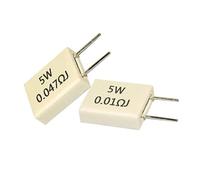 OSBCMZGE RX27-6 MPR BPR SLR 56 5Watt Non Inductive Cement Resistance 0.015/0.22/0.25/0.33/0.47/0.5/0.68/0.75/0.82/100R J Ohm Resistor 0.22R 5W (5pcs)