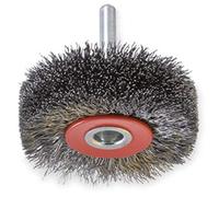 Osborn 0002504342 - Cepillo circular inox de alambre ondulado con vástago de 6 mm y filamento de Ø 0.20 mm (50x17x13)