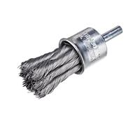 Osborn 9906030310 - Cepillo pincel alambre trenzado de acero con vástago de 6 mm filamento Ø 0.26 mm (23x29)