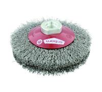 Osborn Osborn Brosse conique acier ondulé M14 100x20mm Quantité:1