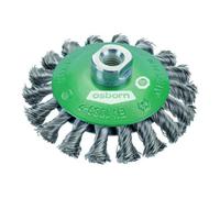 Osborn Osborn Brosse conique en acier M14 100 mm torsadée Quantité:1