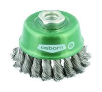 Osborn Osborn Brosse en pot inox M14 65 mm torsadée Quantité:1