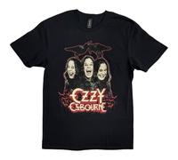 Rock Off Trade T-shirt Ozzy Osbourne – Crows & Bars – Officiel Unisexe Noir S