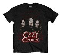 Osbourne Ozzy - T-Shirt # L Unisex Black # Crows & Bars [Import]