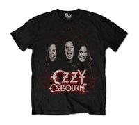 Osbourne Ozzy - T-Shirt # L Unisex Black # Crows & Bars [Import]