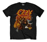 Osbourne Ozzy - T-Shirt # L Unisex Black # Vintage Werewolf [Import]