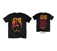 Osbourne Ozzy - T-Shirt # M Unisex Black # No More Tears Vol. 2. [Import]