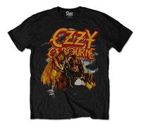 Osbourne Ozzy - T-Shirt # S Unisex Black # Vintage Werewolf [Import]