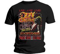 Osbourne Ozzy - T-Shirt # XL Unisex Black # Diary of a Madman Tour [Import]