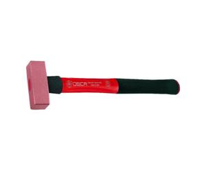 OSCA OSCA Marteau en cuivre avec manche trimatière, Poids sans manche : 1000 g Quantité:1