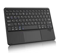 OSCAL Clavier Bluetooth pour Tablette, Ordinateur, Mini-PC, Bureau, iPad Air/iPad Pro, Compatible, Blackview etc., Portable, sans Fil, Rechargeable, Noir