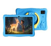 Oscal KIDO 2 AI Tablette enfants 10.1"" 800 x 1280 HD Android 16 RAM 12 Go ROM 64 Go/SD 2To 6600mAh 8MP - Bleu