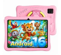 OSCAL KIDO2 Tablette Enfant 10 1 Pouces Android 16 12Go RAM 64Go Contrôle Parental Google Kids Space 6600mAh Coque Silicone