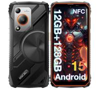 Oscal Marine 1 Smartphone Robuste 6.56"" Écran 90Hz - 128 Go - 5100mAh - 16MP - IP68 Téléphone - 4G Double SIM - NFC - GPS - Orange
