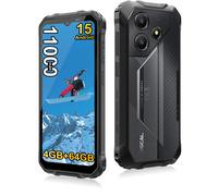 OSCAL Marine 2 [Sans chargeur UE] Smartphone robuste 4 Go + 64 Go 6,56'' 8 MP + 16 MP 11000 mAh Unisoc T615 Android 15 NFC/GPS Orange