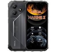 Téléphone Portable Incassable OSCAL MARINE 2-Smartphone robuste 6,56"" 90Hz,12Go+64Go/microSD 2To,11000mAh,IP68/IP69K,Android 15,Noir