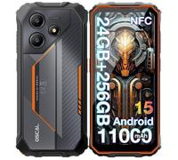 Oscal Marine 2 Smartphone Robuste 6.56"" Écran 90Hz - 256 Go - 11000mAh - 16MP - IP68 Téléphone - 4G Double SIM - NFC - GPS - Orange