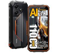 OSCAL MARINE 2 Smartphone robuste 6,56"" 90Hz 8Go+256Go 2To microSD 11000mAh Android 15 Double SIM 4G Orange
