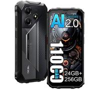 Oscal MARINE 2 Téléphone Portable Incassable 24Go+256Go-SD 2To 6.56" 90Hz Gemini AI 2.0 11000mAh Android 15 Double SIM 4G GPS - Noir