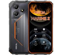 OSCAL Marine 2 Téléphone Portable Incassable,8Go+256Go Orange