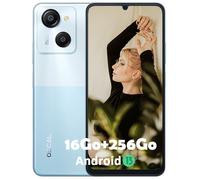 Oscal MODERN 8 Téléphone Portable Débloqué 16Go+256Go 6.52"" 50MP+8MP 6000mAh Android 13 Smartphone Double SIM 4G GPS - Bleu