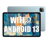 Oscal Pad 50 WiFi Tablette Tactile 10.1 pouces HD+ IPS Android 13 2.4G+5G WiFi 6, RAM 6 Go ROM 64 Go/SD 1 To 5100mAh - Bleu Bleu