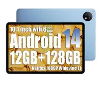 Oscal Pad 7 Tablette Tactile 10.1 800 x 1280 HD Android 14 RAM 12 Go ROM 128 Go/SD 1 To 6600mAh 8MP+13MP Widevine L1 - Bleu Bleu G
