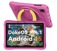 Blackview Tab A6 Kids Tablette pour Enfants Android 14 10.1" HD+, 12Go + 128Go /SD 1TB 5100mAh Éducative,Contrôle Parental - Rose Rose G