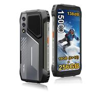 Oscal Pilot 1 18GB(6+12)+256GB Smartphone Robuste Android 14 15000mAh Charge Rapide 33W 6,67" 50MP Lampe Torche Double Haut-parleur 138dB With EU Charger (33W)