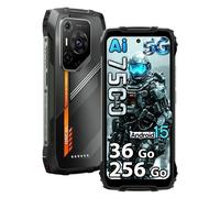 Oscal Pilot 3 - 5G Smartphone Robuste 256Go 6.78"" 7500mAh IP68 étanche Telephone GPS NFC Double SIM Noir