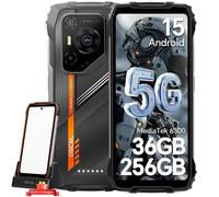 OSCAL Pilot 3 5G - Téléphone incassable Android 15, 36 Go (12+24), 256 Go, écran 6,78"" 120Hz, 50MP, IP69K, 7500mAh