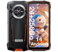 OSCAL PILOT2 Smartphone Robuste - 256Go - 6.5"" 120Hz - 50MP - 8800mAh - IP68 Téléphone Portable - NFC - GPS - Double SIM - Orange