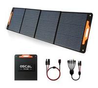 OSCAL PM200 Panneau solaire pliable 200W Centrale solaire mobile pour station de recharge solaire Générateur solaire, IP65 étanche G