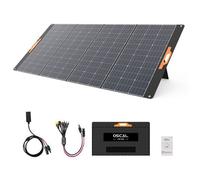 OSCAL PM400 Pro Panneau solaire pliable 400W pour Générateur solaire, IP67 étanche, Câble de charge MC-4 vers 5 en 1