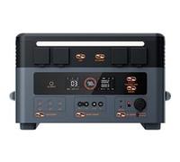 Oscal PowerMax 2400 Portable Power Station 1872Wh LiFePO4 Expandable Solar Generator with 4xAC Outlets pour Voyage,Camping Noir G