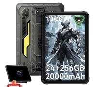 Oscal Spider 10 - Tablette tactile incassable 11"" FHD+ 60Hz, 24 Go RAM, 256 Go + SD 2To, 20 000 mAh, Android 15