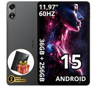 OSCAL Tab Pad 100 | Écran 12″ IPS 2K | 36GB + 256GB (Extensible 2TB) | Octa-Core Unisoc T615 | 16MP+8MP Caméras | Batterie 9000 mAh | LTE | GPS | Dual SIM | 2 Ans Garantie | Gris Sidéral