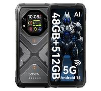 Oscal TANK 1 5G 6,78 pouces Dimensity 7050 Téléphone Robuste Android 15 12 Go ou 16 Go RAM 256 Go ou 512 Go ROM Batterie 20000mAh 16GB+512GB