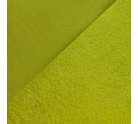 OSCAR AND IVY Feutre, Mélange de Laine, Vert Feuille, 1 Metre Pre Cut