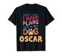 Oscar avec nom de Chien Personnalisable T-Shirt
