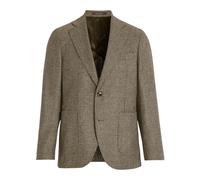 Oscar Jacobson - Ferry Checked Blazer - Homme - Vestes - Brun - Taille: S