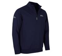 Oscar Jacobson Hommes Trent Tour Stretch Golf Pull - Solid Marine - M