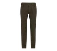 Oscar Jacobson - Slim Fit 5-Pocket Chino - Homme - Pantalons - Vert - Taille: W32 L32