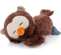 Oscar Le Hibou Allongé En Peluche 25 Cm¿Peluches Hiboux Pour Filles,Garçons Et Bébés¿Jouet Douillet Animal Chouette Pour Collectionner,Jouer Et Dormir¿Doudou À Câliner¿Cadeau Enfant